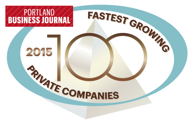 Portland Business Journal top 100 fastest growing companies