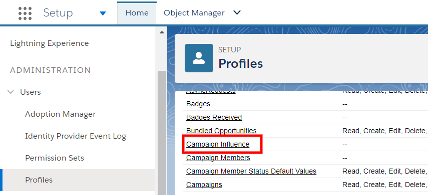 Campaign Influence Setup 7