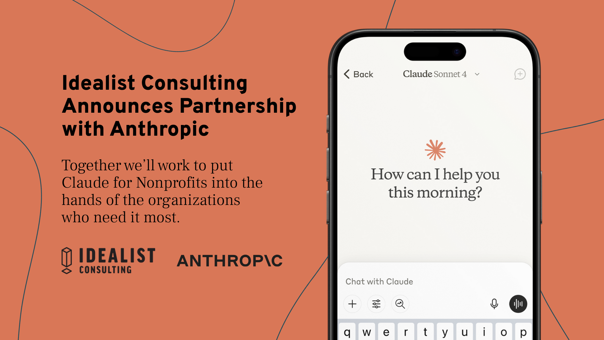 Idealist Consulting Anthropic Partnership