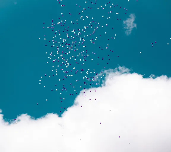 cloud with blue sky background