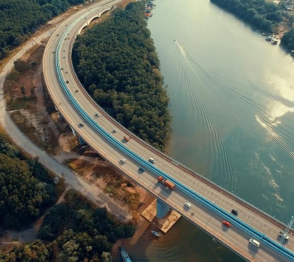 bridge over river