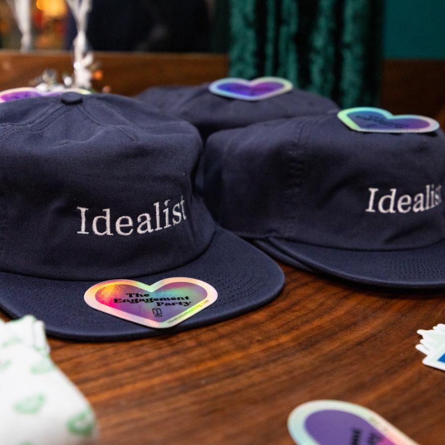 hats on table