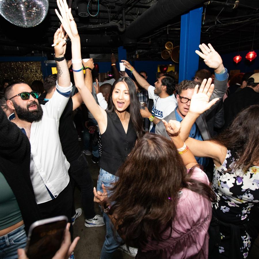 people dancing