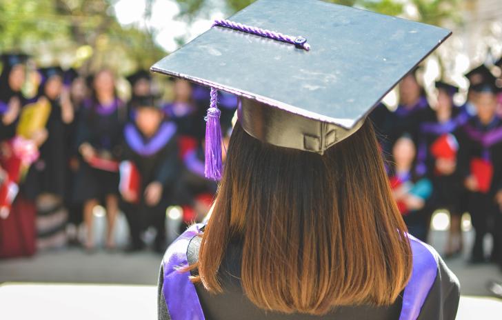 girl graduating