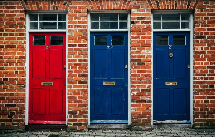 Three themes - three doors