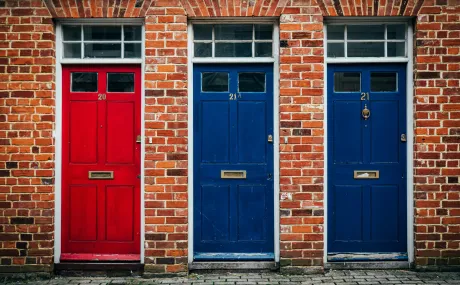 Three themes - three doors