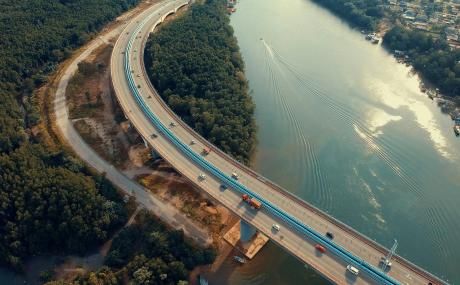 bridge over river